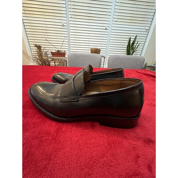 Johnston & Murphy Men\'s Size 9M Leather Penny Loafers Black Slip On Shoes main image 12